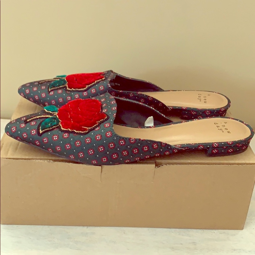 Sexy mule flats